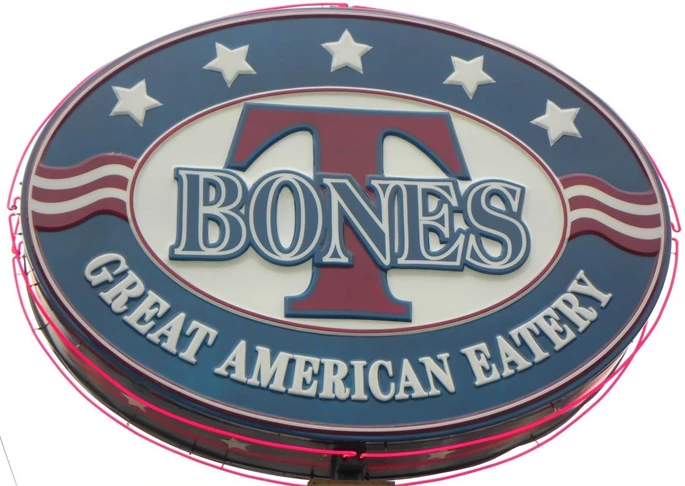Electric sign T-Bones Hudson NH Boston
